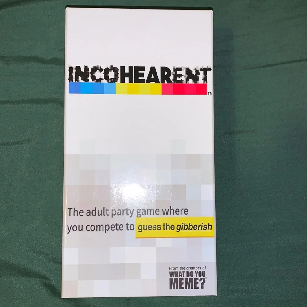 Incohearent Card Game - Picture 1 of 2